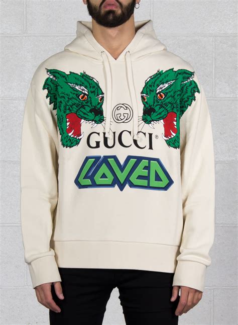 felpa gucci con tigre green|2024 collections .